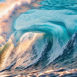 Tsunami 4k wallpaper