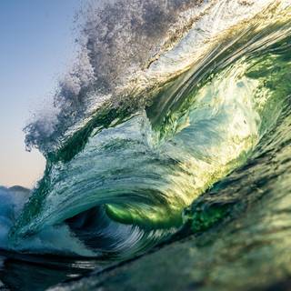 Tsunami 4k wallpaper