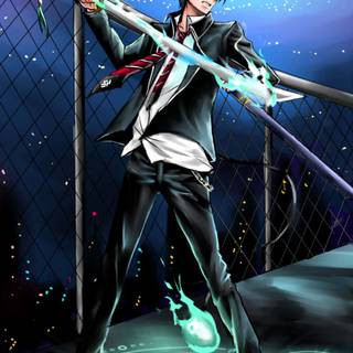 Blue Exorcist phone wallpaper