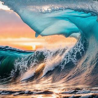 Tsunami 4k wallpaper