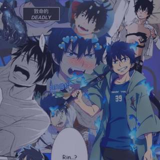 Blue Exorcist phone wallpaper