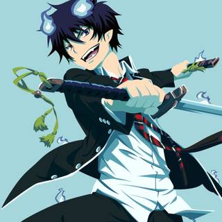 Blue Exorcist phone wallpaper