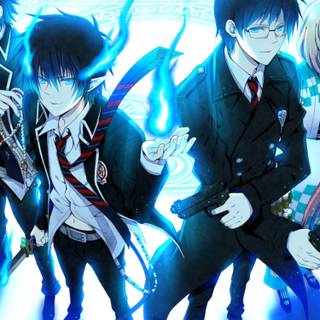 Blue Exorcist phone wallpaper
