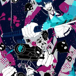 Blue Exorcist phone wallpaper