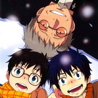 Blue Exorcist phone wallpaper