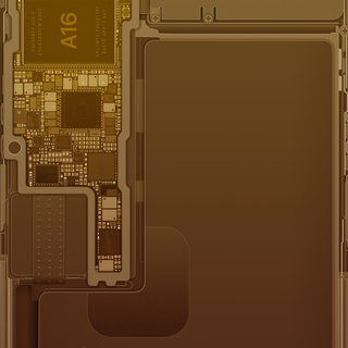 iPhone 14 Pro Max gold wallpaper