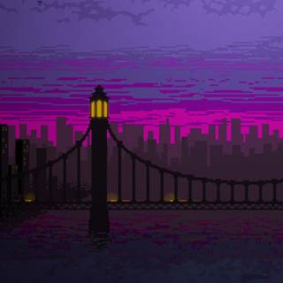 iPhone pixel wallpaper