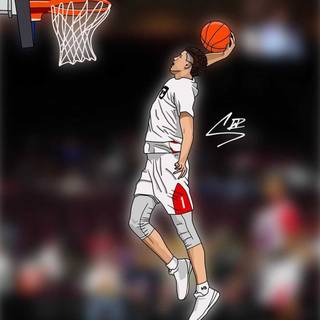 Lamelo Ball iPhone wallpaper