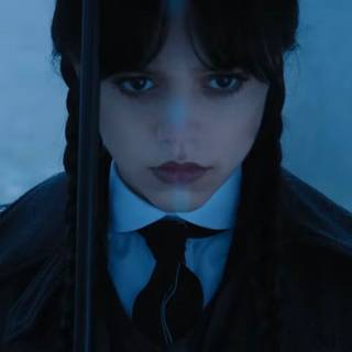 Wednesday Addams phone wallpaper