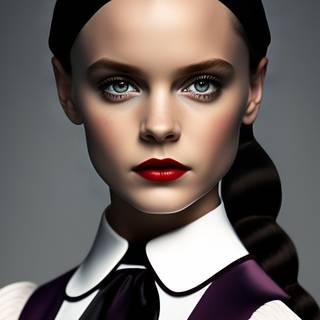 Wednesday Addams phone wallpaper