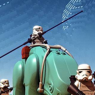 Lego Star Wars iPhone wallpaper