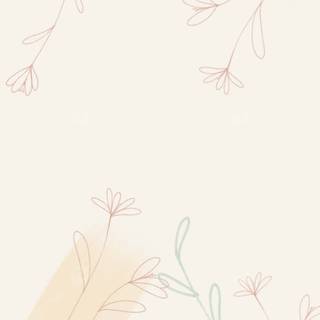 Beige minimalistic wallpaper