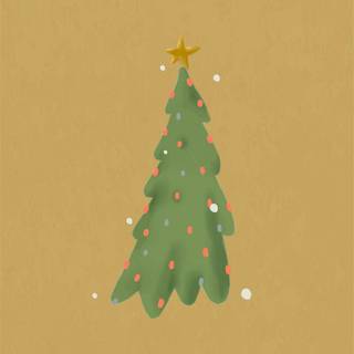 Christmas cute aesthetic wallpaper