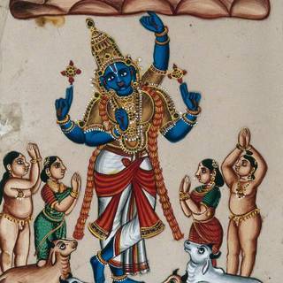 Krishna Govardhan wallpaper