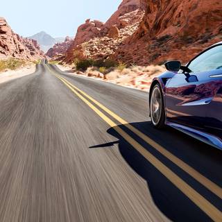 Car dual monitor wallpaper