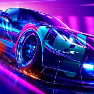 Car dual monitor wallpaper