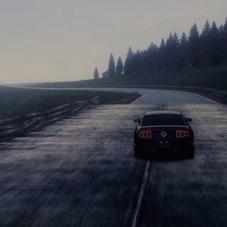 Car dual monitor wallpaper