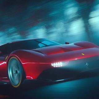 Car dual monitor wallpaper