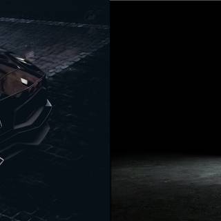 Car dual monitor wallpaper