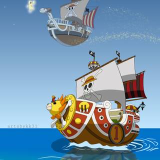 One Piece Going Merry wallpaper