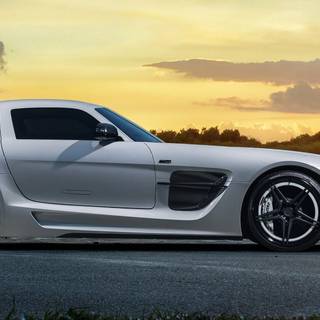 Dual monitor car wallpaper