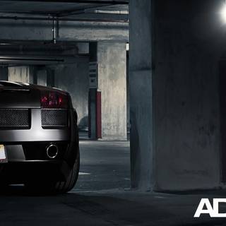 Dual monitor car wallpaper