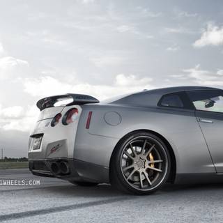 Dual monitor car wallpaper