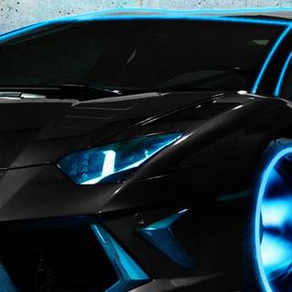 Dual monitor car wallpaper