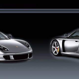 Dual monitor car wallpaper