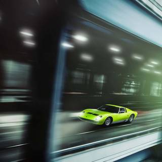 Dual monitor car wallpaper