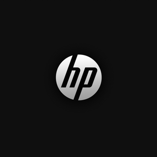 Black HP wallpaper