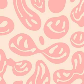 Pink smile wallpaper