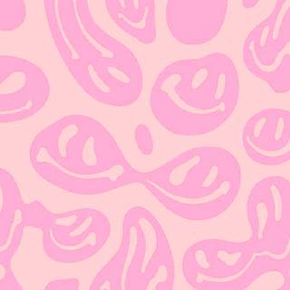 Pink smile wallpaper