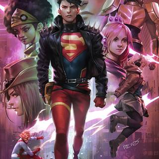 Young Justice Superboy wallpaper