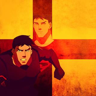 Young Justice Superboy wallpaper