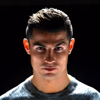 CR7 face wallpaper