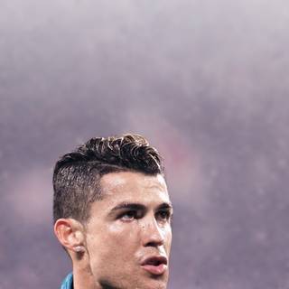 CR7 face wallpaper