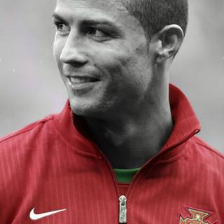 CR7 face wallpaper