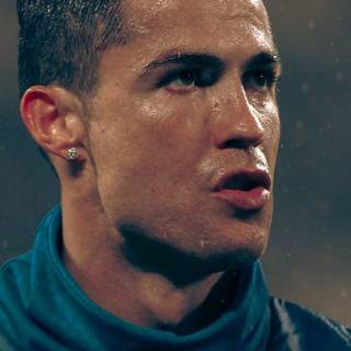 CR7 face wallpaper