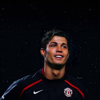 CR7 face wallpaper