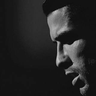 CR7 face wallpaper