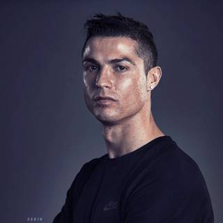 CR7 face wallpaper