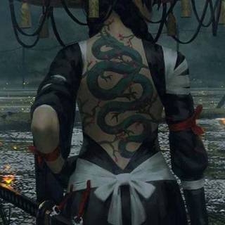 Lady samurai wallpaper