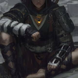 Lady samurai wallpaper