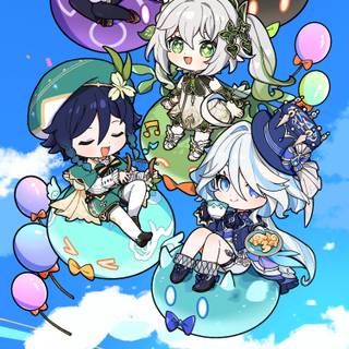 Genshin Impact Archons wallpaper