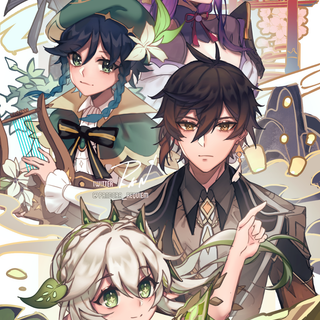 Genshin Impact Archons wallpaper