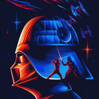 iPhone 15 Pro Star Wars wallpaper