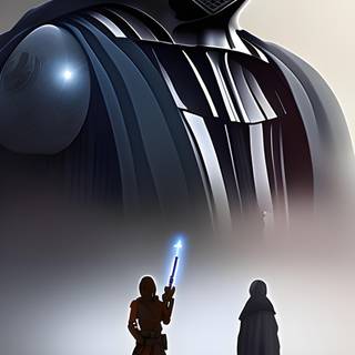 iPhone 15 Pro Star Wars wallpaper