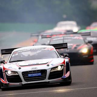 Car race 4k wallpaper