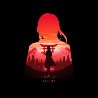 Minimal 4k anime wallpaper